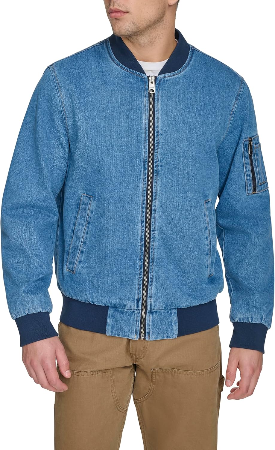 91AvHoIMxEL._AC_SL1500_.jpg men Flight Satin Jacket - Image 1